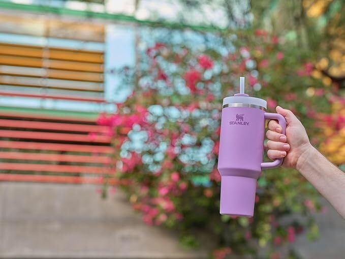 Stanley Cup Quencher H2.0 Flowstate Tumbler 1.18L 40oz Stainless Thermos Lilac - AllSportsWearUSA